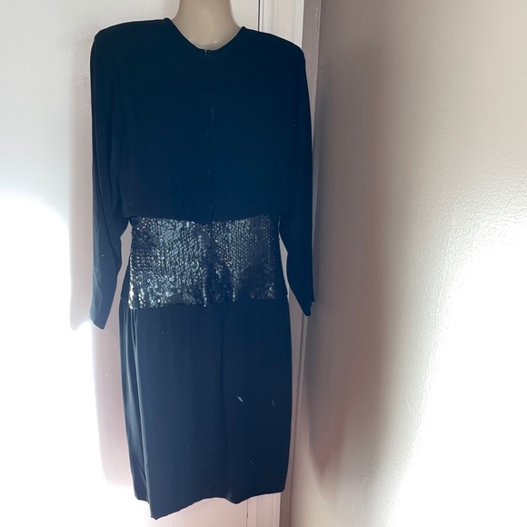 vintage Dorothy Farbo sequin cocktail dress - Picture 6 of 10